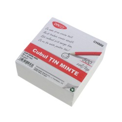 Cub hârtie alb 90x90 mm 500...