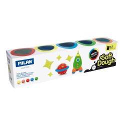 Plastilină ușoară 5x142 g...