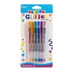 Pix gel glitter 1 mm Set 6...