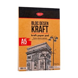 Bloc A5 Hârtie Craft 115G...