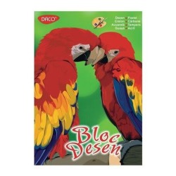 Bloc desen A4 16 file 170g...