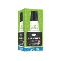 Tuș ștampilă 30 ml ECADA negru