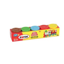 PLASTILINA USOARA MODELING DOUGH 5X50 G FATIH