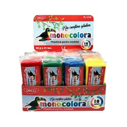 Plastilina 50g monocolora DACO PL1210