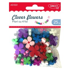 Accesorii craft - AD322 Flori cu 4 foi DACO