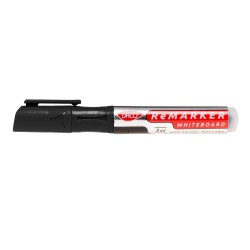 Marker reincarcabil pentru tabla magnetica MK231 ReMARKER, negru DACO