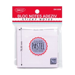 Bloc notes adeziv 76x76 mm...