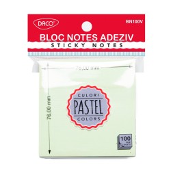 Bloc notes adeziv 76x76 mm...