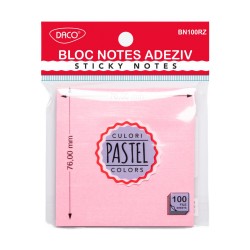 Bloc notes adeziv 76x76 mm...